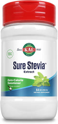 KAL Sure Stevia Extract Powder Low Carb Plant Based Stevia Sweetener Great Taste Zero Calories Zero Sugar Low Glycemic &amp Perfect for a Keto Diet 60-Day Guarantee Approx. 1820 Servings 3.5