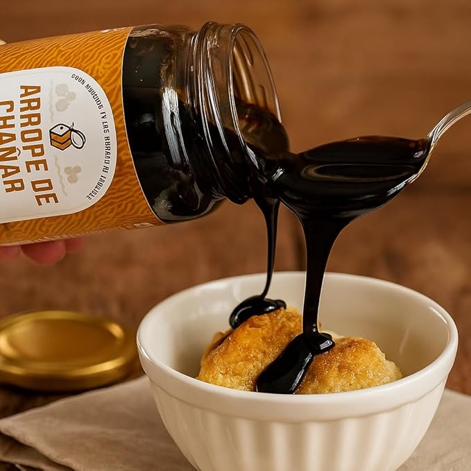 Calandri Arrope – 100% Natural Argentine Syrup Made from Native Fruits and Honey (430g / 0.94lb) (Chañar)