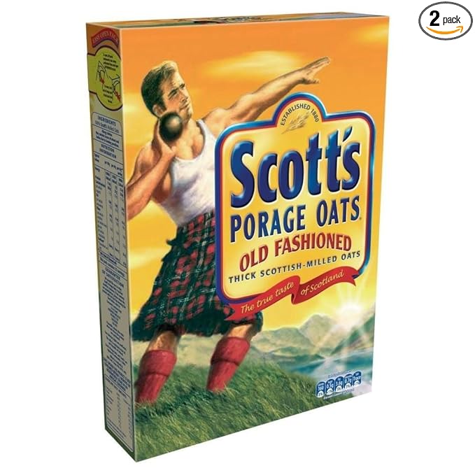 Scott's Old Fashioned Porage Oats (1Kg) - Pack of 2