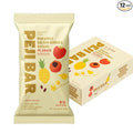 PEJI BAR Superfood Energy Bars | Golden Zing Pineapple Golden Berry Flavor | Gluten Free 8g Protein Fiber Whole Ingredients No Sugar Added | Adventure Ready Snack 12 Count