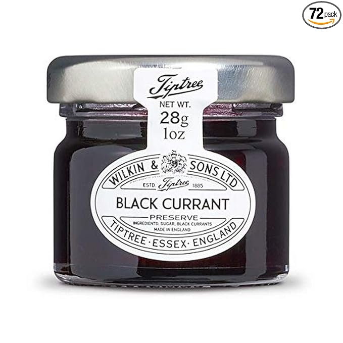 Tiptree Black Currant Preserve Minis 1 Ounce (Pack of 72)