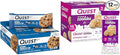 Quest Nutrition Protein Bar 12 Count and Birthday Cake Frosted Cookies Twin Pack Bundle High Protein Low Carb Gluten Free