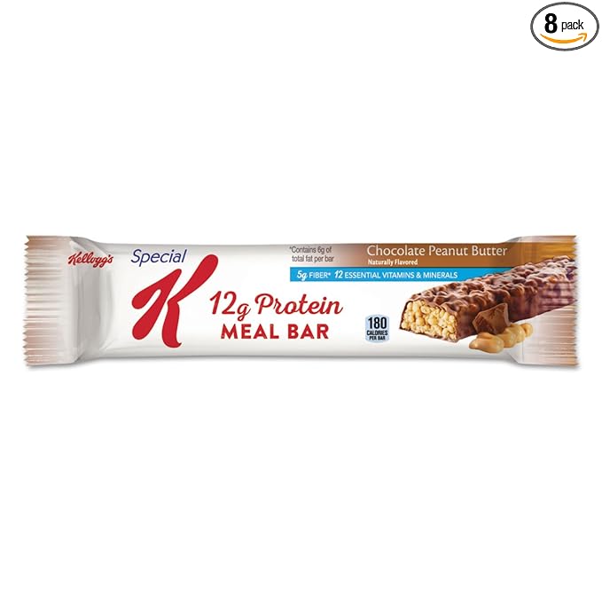 Kellogg’s Special K Protein Meal Bar Chocolate/Peanut Butter 1.59 oz 8/Box