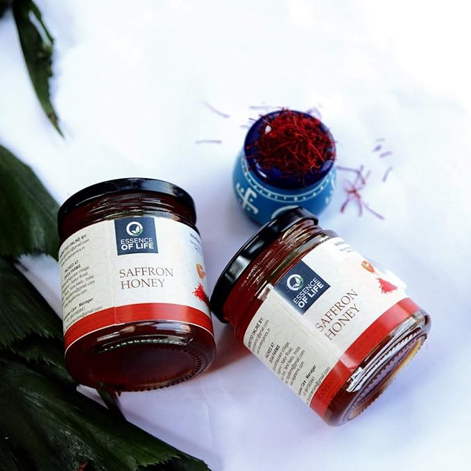 Essence of Life Saffron Honey (Seasonal) - 250gm