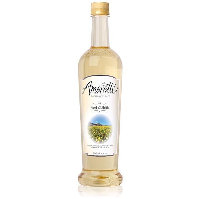 Amoretti Premium Fiori di Sicilia Syrup (750mL)