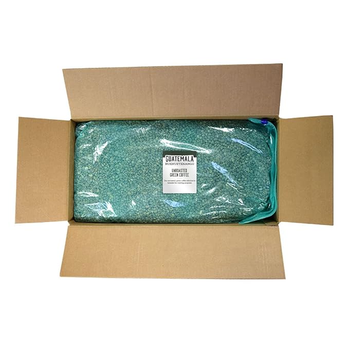 Fresh Roasted Coffee Unroasted Guatemala Huehuetenango | Single Origin | Kosher | 25 Pound
