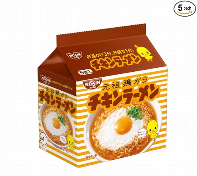 Nissin Chicken Ramen Noodle 85gx5pcs