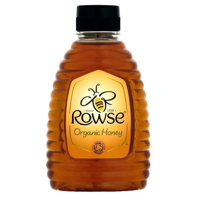 Rowse Organic Clear Honey Squeezy (340g) - Pack of 2
