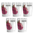 Wise Harvest Freeze-Dried Dragon Fruit – Five 1oz Packs | Single Ingredient Snack | 100% Real Fruit No Sugar Added Just Crunch | Healthy Vegan Gluten-Free Snack for Kids &amp Adults