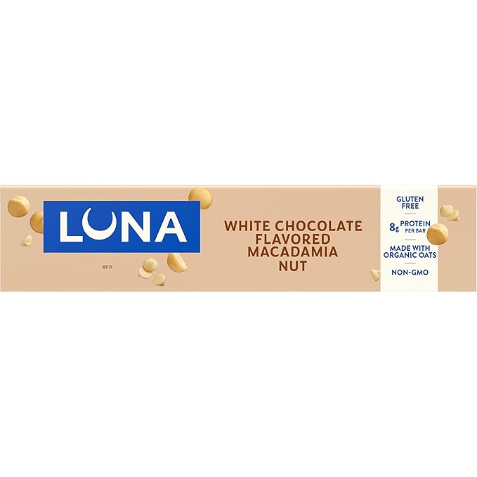 Clif Bar Luna White Chocolate Macadamia 15 Count 25.35 Ounce