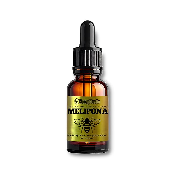 HoneyPlusCo | 100% Pure Melipona Honey - Made By Stingless Bees (10ML (0.33 FL OZ))