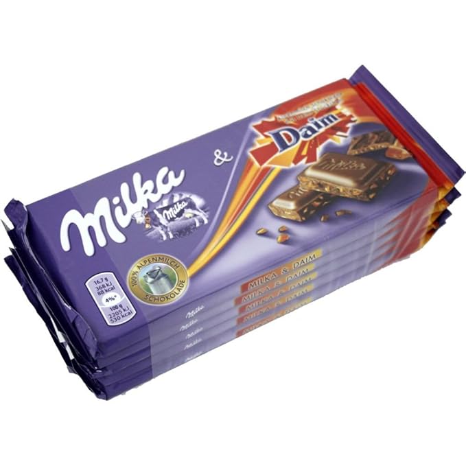 Milka &amp Daim 3.5 Oz (Pack of 5)