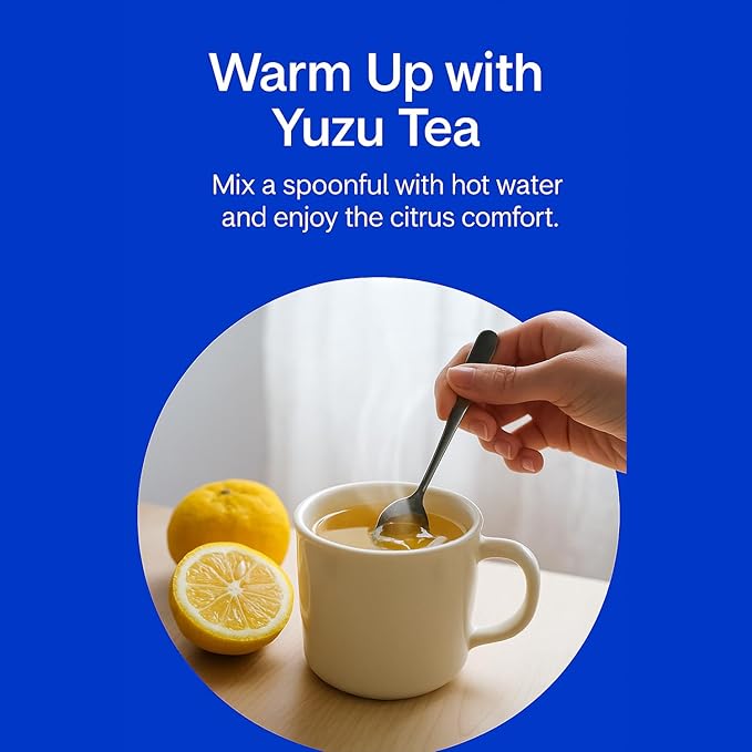 SWEETVIA Zero Sugar Yuzu Citron Tea 500g | Korean Allulose Marmalade Syrup with Real Yuzu Peel &amp Pulp | Low Calorie No Added Sugar Natural Citrus Spread for Drinks &amp Desserts