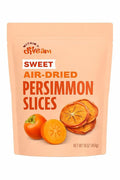 Whitney Jordan Naturals Sweet Air-Dried Persimmon Slices - Ready to Snack No Added Sugar Non-GMO Vitamin-Packed Fruit Healthy On-the-Go Snack 16 Ounce Bag