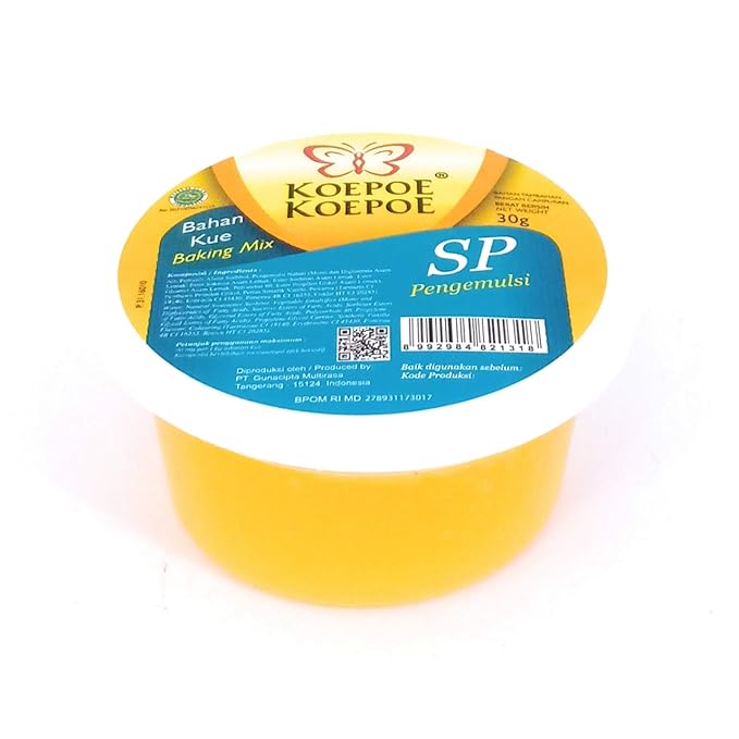 Koepoe-koepoe Baking Mix SP Emulsifiers 30 Gram (Pack of 6)