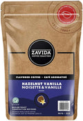 Zavida Premium Hazelnut Vanilla Whole Bean Coffee 2 LB