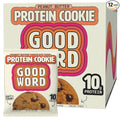 Peanut Butter Protein Cookie Soft &amp Chewy High Protein Snack Gluten-Free Grain-Free Dairy-Free No Seed Oils No Refined Sugars Made with Almond Butter &amp Collagen 12-Pack