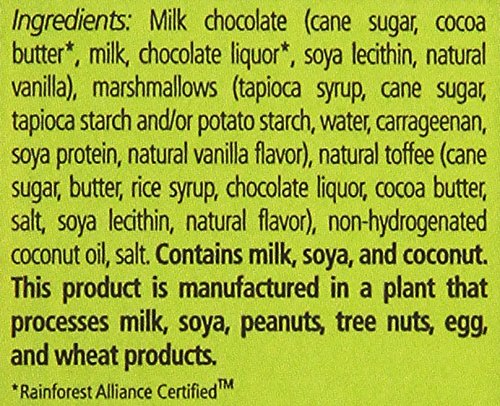 Seattle Chocolates Truffle Bar Fluffy Toffee 2.5 Ounce (Pack of 12)
