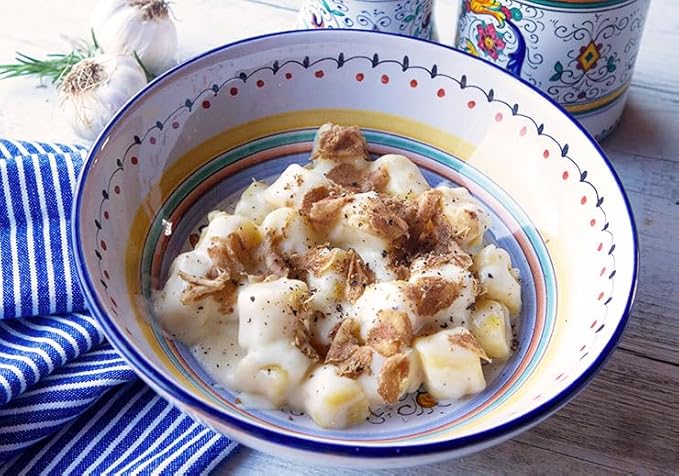Elle Esse White Truffle Sauce 6.3 oz - Authentic Italian Gourmet Truffle and Mushroom Sauce