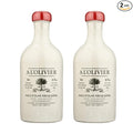 L'olivier Extra Virgin Olive Oil In White Ceramic Crock  16.7-Ounce Bottle (Pack of 2)