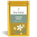 Tea Forte Jasmine Green Premium Loose Leaf Caffeinated Green Tea Blend Canister Makes 35-50 Cups
