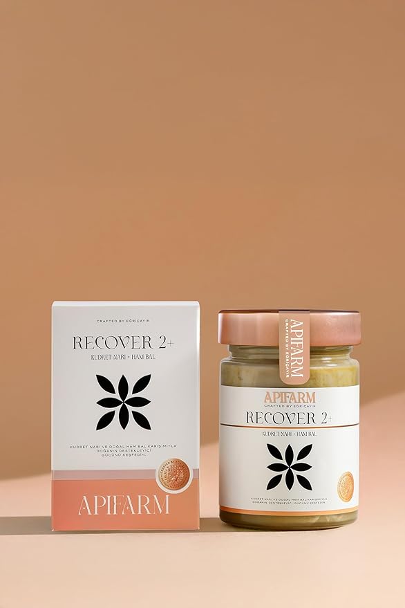 Recover 2 Bitter Melon Raw Honey Blend 415g - Natural Recovery Formula with Traditional Turkish Superfood - Energy Restoration Blend