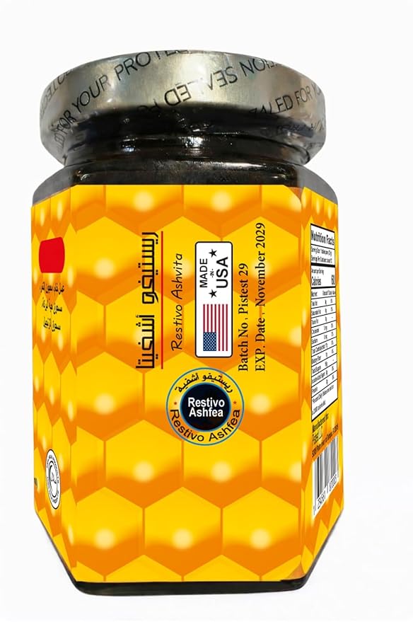 Restivo Ashvita Natural Honey Blend 250 ml / 8 oz