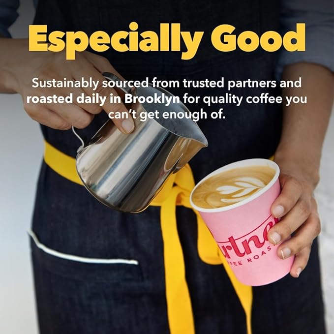 PARTNERS COFFEE ROASTERS - Whole Bean Coffee (Ghost Town - Decaf Medium Roast) 12oz - Decaf Coffee Mountain Water - Whole Coffee Beans - Lab Tested for Mycotoxins &amp Heavy Metals - Hand Roasted i