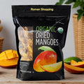 Kirkland Organic Dried Mangoes – 2.5 lb Bag USDA Organic Unsweetened No Added Sugar Unsulfured Kosher Certified Healthy Snack Rich in Fiber and Vitamins