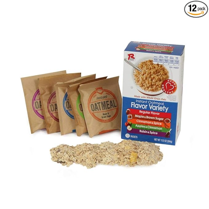 Ralston Foods Instant Oatmeal Hot Cereal 13.5 Ounce -- 12 per case.