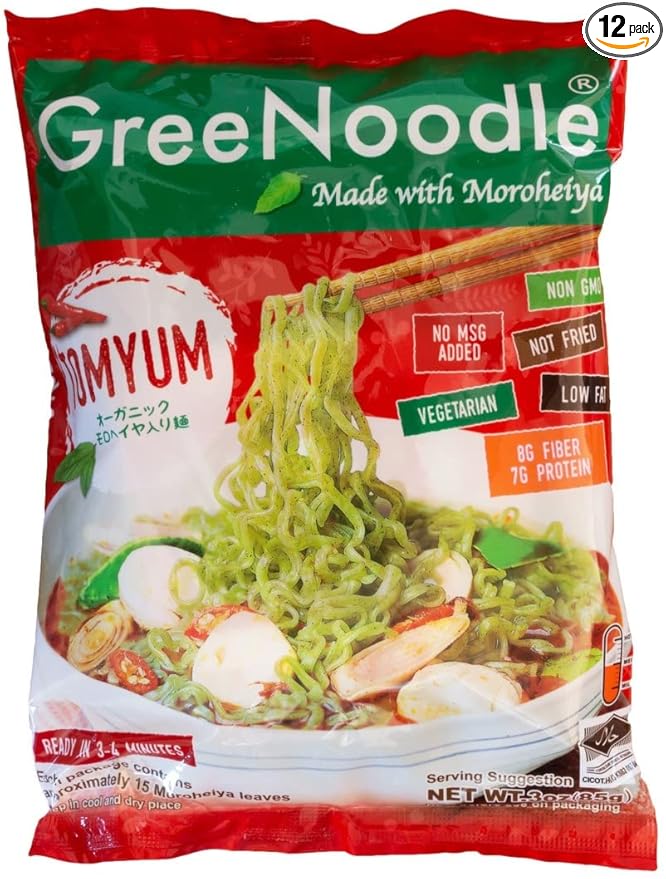 GreeNoodle with Tom Yum Soup (12 count)