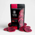 Garnishes &amp Dreams Dehydrated &amp Dried Purple Dragon Fruit (5.5oz) – Natural Exotic Tropical Fruit Chips for Cocktails Mixology Baking &amp Desserts No Sugar Added Edible Dried Fruit Garni