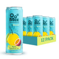 OoMee Fruity Matcha Drink | Passionfruit &amp Yuzu | Fruit-Infused Plant-Based Vegan Beverage with Sustained Energy Natural Craving Support Low-Calorie Non-Carbonated Marine Plant Beverage – 12oz