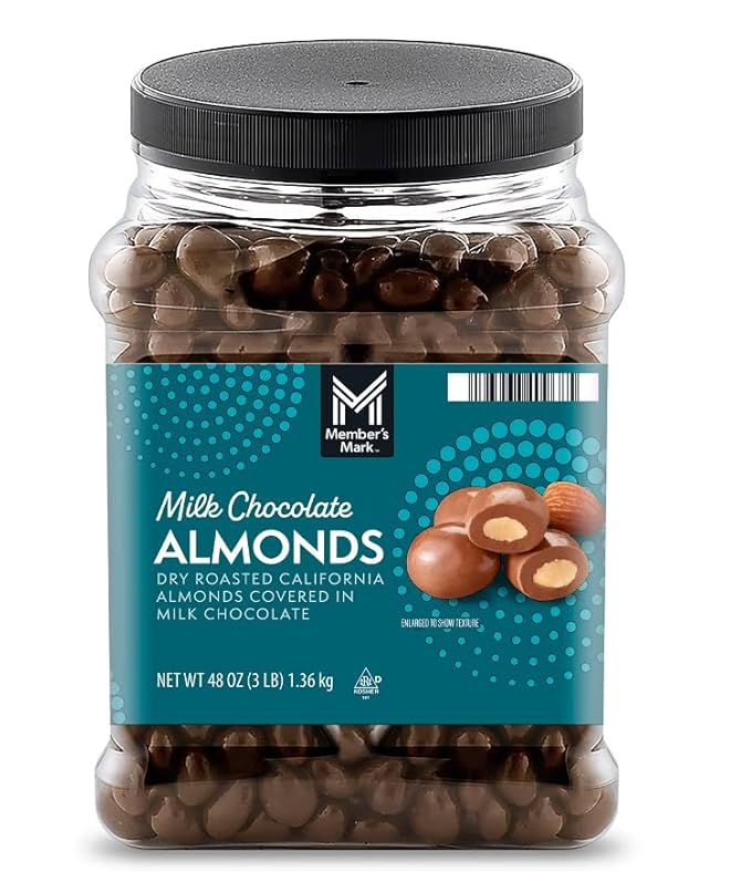 Milk Chocolate Almonds 48 oz. (Include Bonus Pocket tissue)