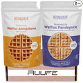 Almojabana &amp Pandeyuca Alcaguete Waffles (2 pack) Cheese bread &amp Cassava bread Cheese waffle Gluten Free &amp no added sugar Works with Waffle Maker Alcaguete Waffles Alcahuete Waffles