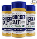 JADA Spices Chicken Salt Spice and Seasoning - Original Flavors 3 PACK - Vegan Keto &amp Paleo Friendly - Perfect for Cooking BBQ Grilling Rubs Popcorn and more - Preservative &amp Additive Fre