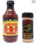 Cowtown Original BBQ Sauce &amp All Purpose Rub Combo Box - Kansas City Barbecue