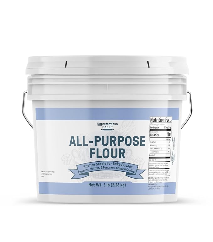 Unpretentious All-Purpose Flour (1 Gallon) Baking Thickening