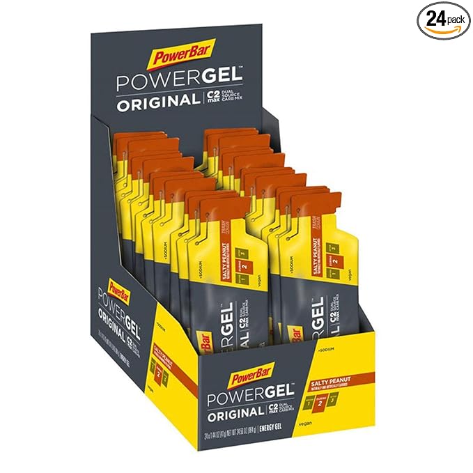 PowerBar PowerGel Original - Box of 24 (Salty Peanut)