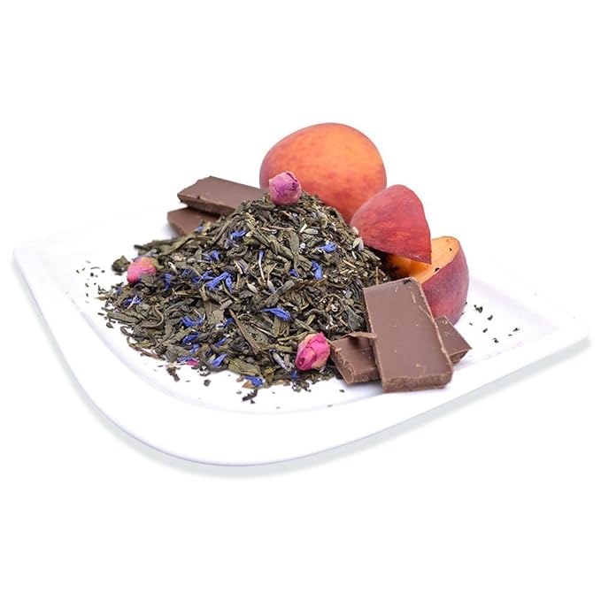 Organic Positively Tea Company Secret Garden Green Tea Loose Leaf 16 Ounce