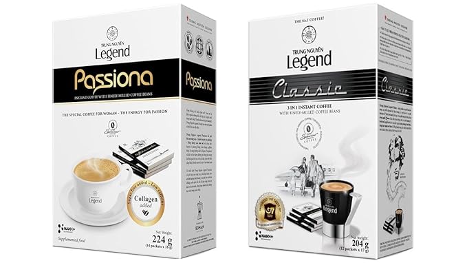 Instant Coffee Powder Quick Dissolving (COMBO COLLAGEN PASSIONA INSTANT COFFEE)