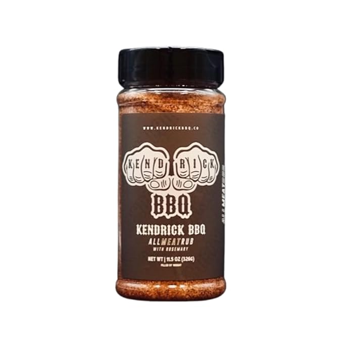 Kendrick BBQ - All Meat Rub with Rosemary 11.5 oz Pack of 1 - No MSG - Gluten FREE
