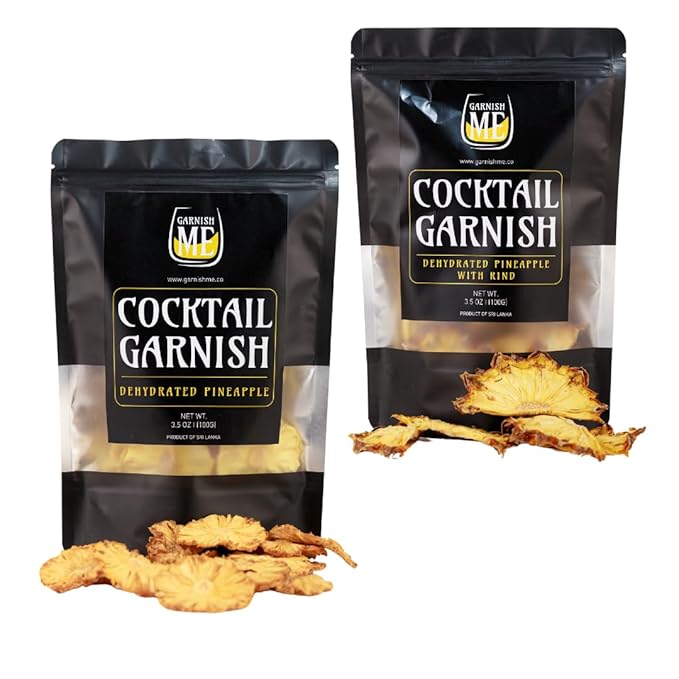 Dehydrated Pineapple slices bundle for cocktails
