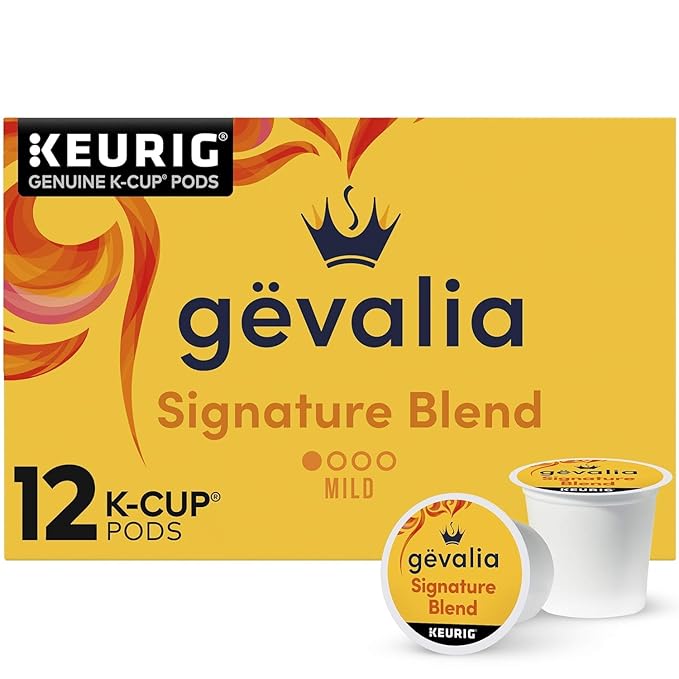Gevalia Signature Blend Coffee K-Cup Pods &amp Colombia Coffee K-Cup Pods (Variety Pack)