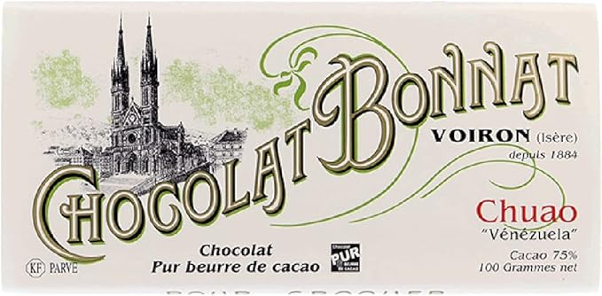 Bonnat 75% Venezuela Chuao Dark Chocolate Bar