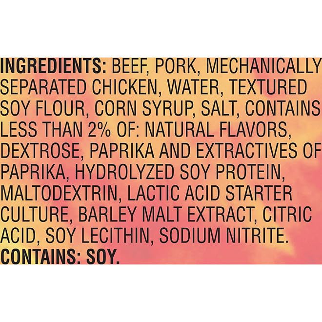 Generic Monster Slim Jim Original Meat Snacks 1.94 oz Count 18 By Snacks and More