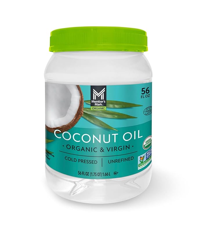 Member Mark Organic Virgin Coconut Oil 56oz. 2pk