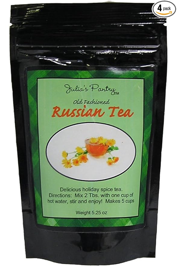 Old Fashioned Russian Spice Tea Mix 4 Packages
