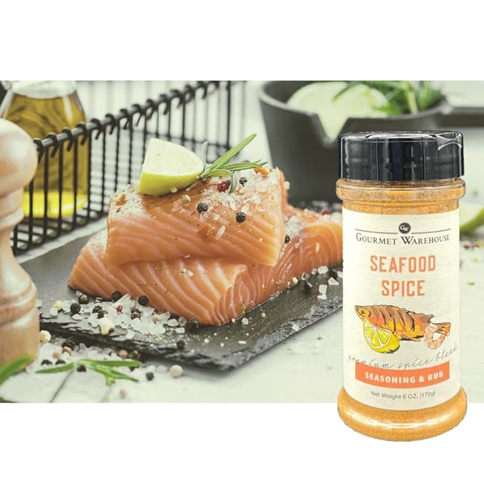 Gourmet Warehouse Seafood Seasoning 6 ozs 3 Pack - Gluten Free No MSG No HFCS