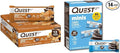 Quest Chocolate Peanut Butter &amp Cookies &amp Cream Protein Bars Bundle High Protein Gluten Free 12 &amp 14 Count